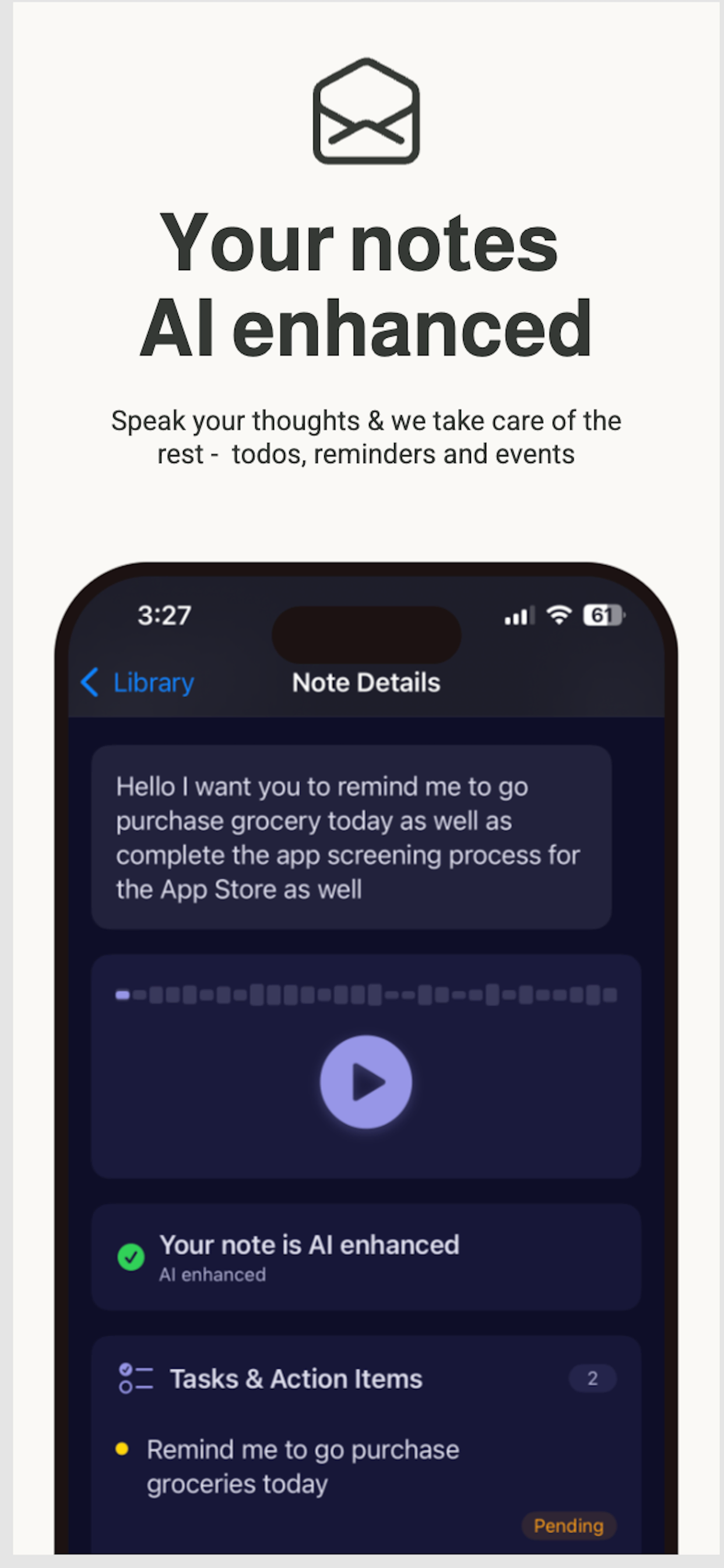 Woice - AI Voice Notes Screenshot 3